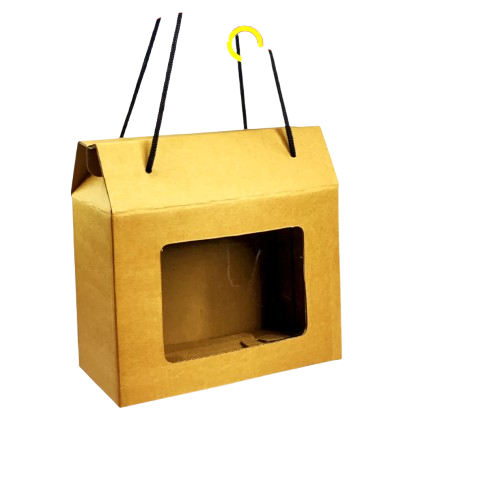 

Box Tenteng Jendela Mika Kemasan Cupcake Puding Snack Dus Hampers Kado Size 22x11.5x16cm
