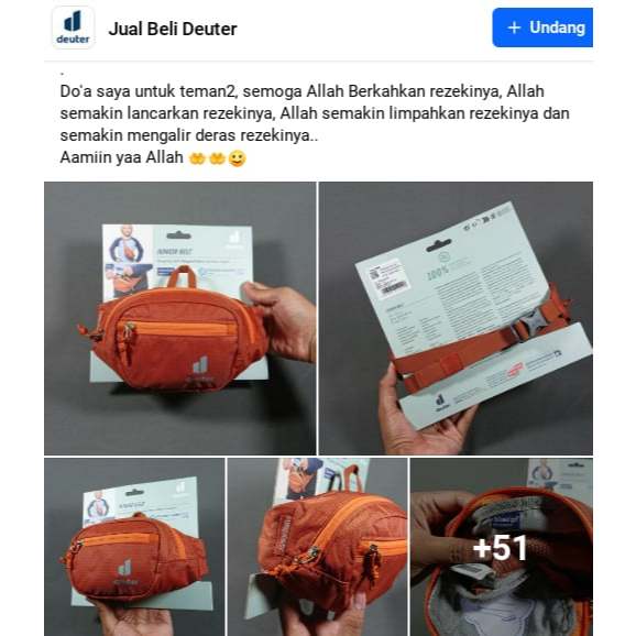 

Lelang Om Bee WaistbagDeuter