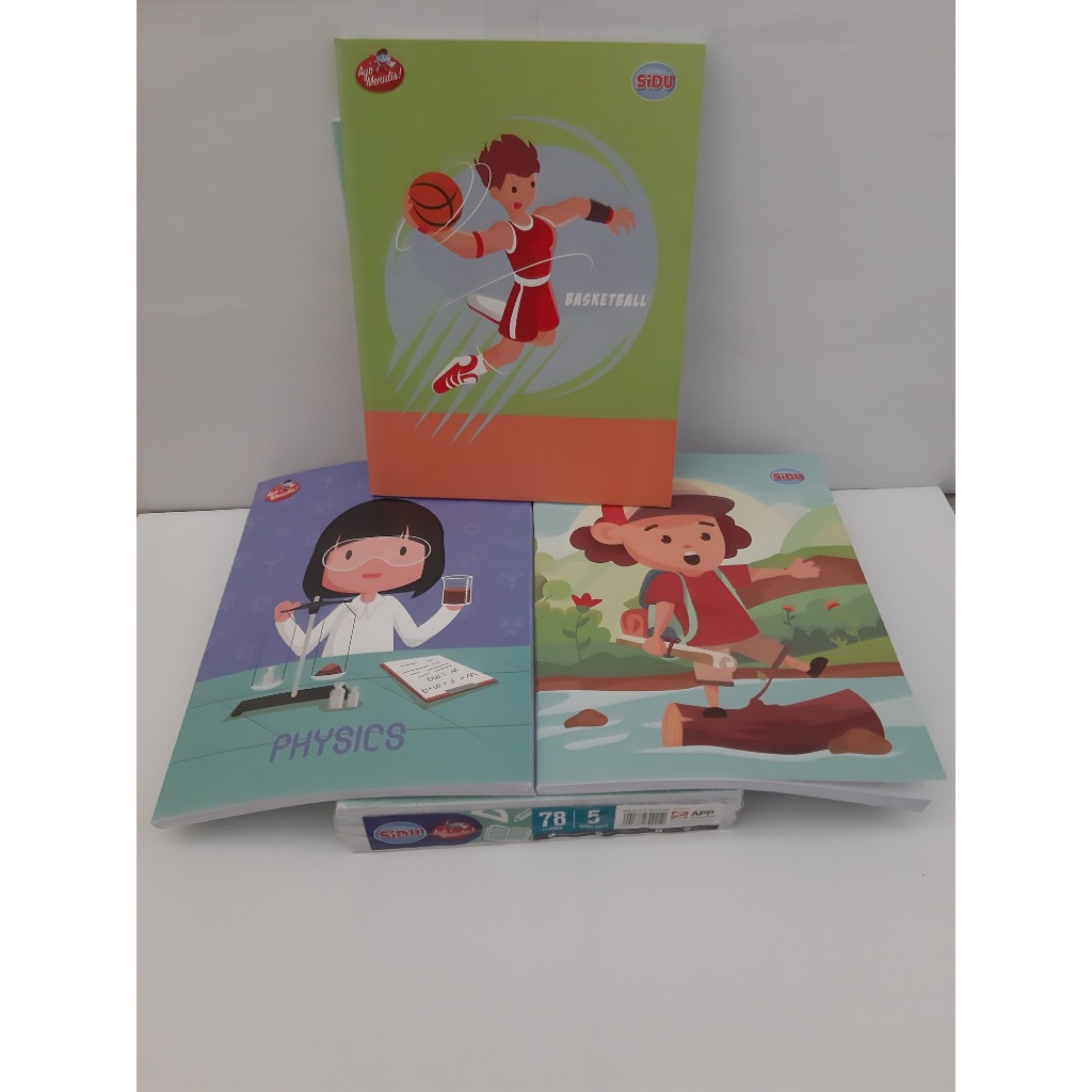 

Buku Tulis SiDu isi 78 Lembar-Harga Per Buku-Sidu