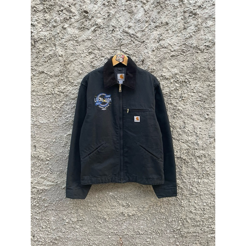 [Ready] Jacket Carhartt Detroit J001-BLK Original (L)