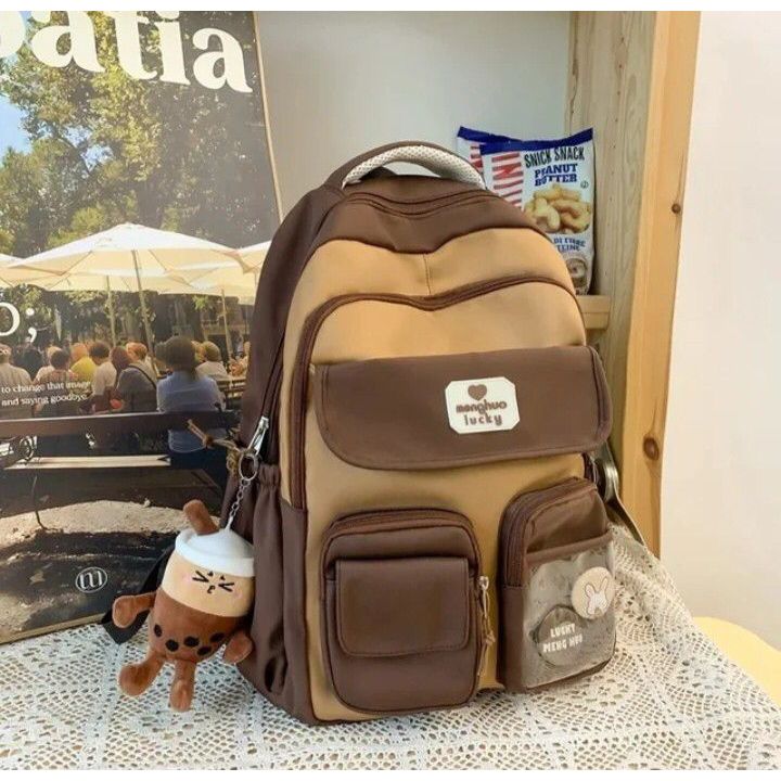Tas Ransel MENGHO Anak Sekolah Perempuan Sd Smp Motif tas ransel wanita fahsion anak tas anak tas se