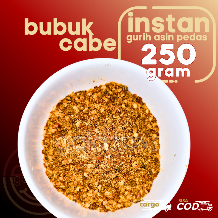 

Bubuk CABE ASIN 250gr GURIH POLOS by GaiaRasa
