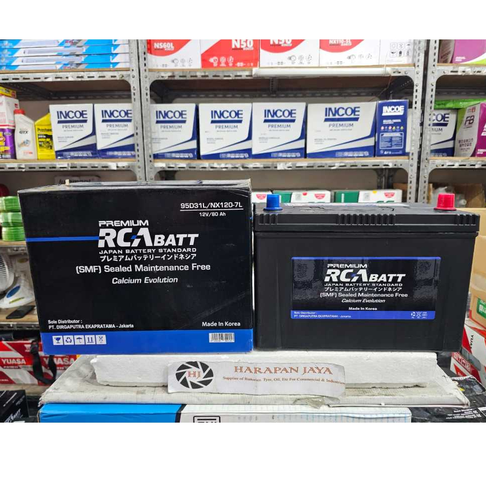 AKI MOBIL RCA MF 95D31L / NX120-7L (80 AH) (KERING)
