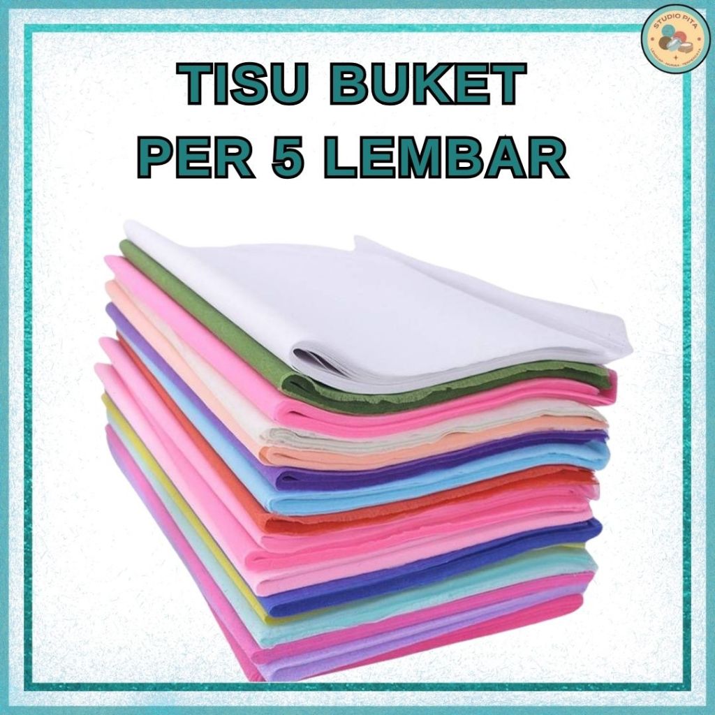 

(5 LEMBAR) Kertas Buket Tisu Tissue
