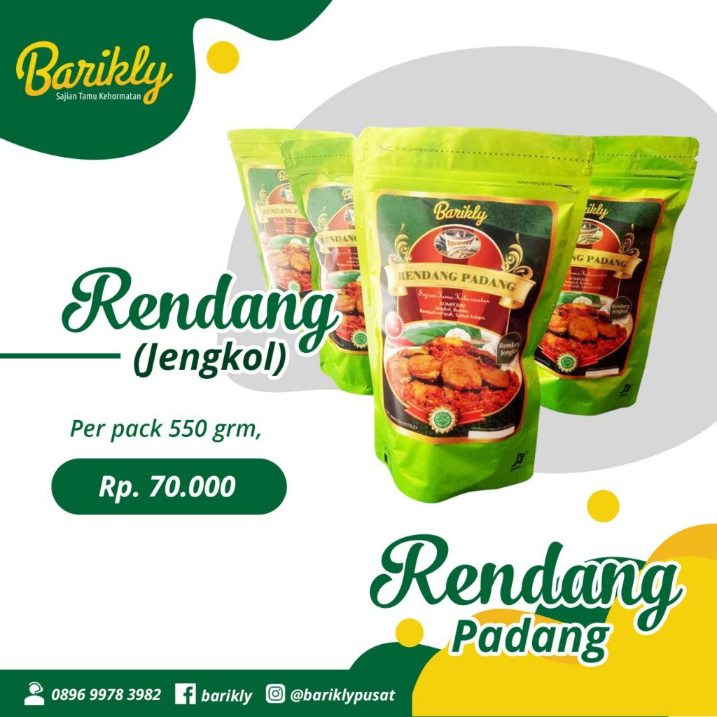 

Barikly Rendang Jengkol 550grm