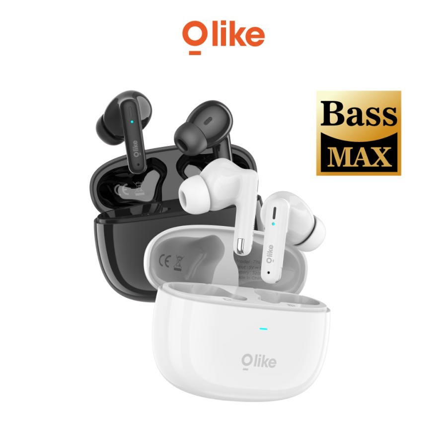 Olike True Wireless Earphone TWS T114 Earphone Headset Bluetooth Bass