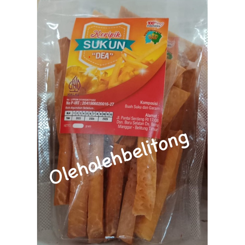 

Keripik Sukun oleh oleh asli bangka belitung. makanan daerah khas