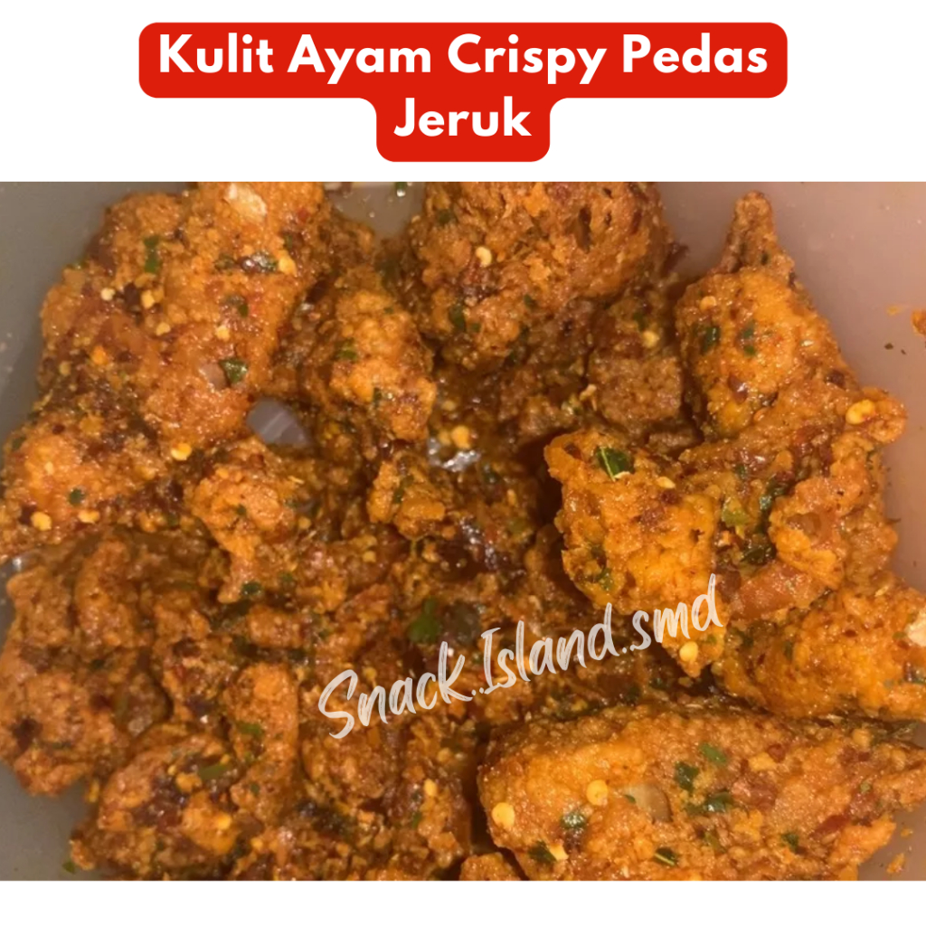 

Upload Baru Kulit Ayam Krispy Pedas Daun Jeruk 110 gr