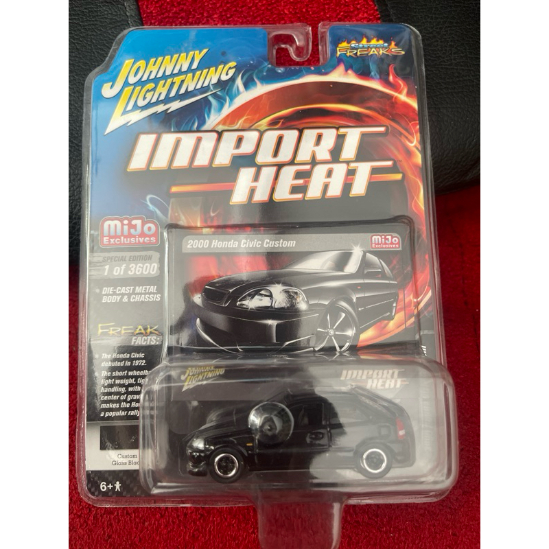 johnny lightning 2000 Honda Civic ek9 custom