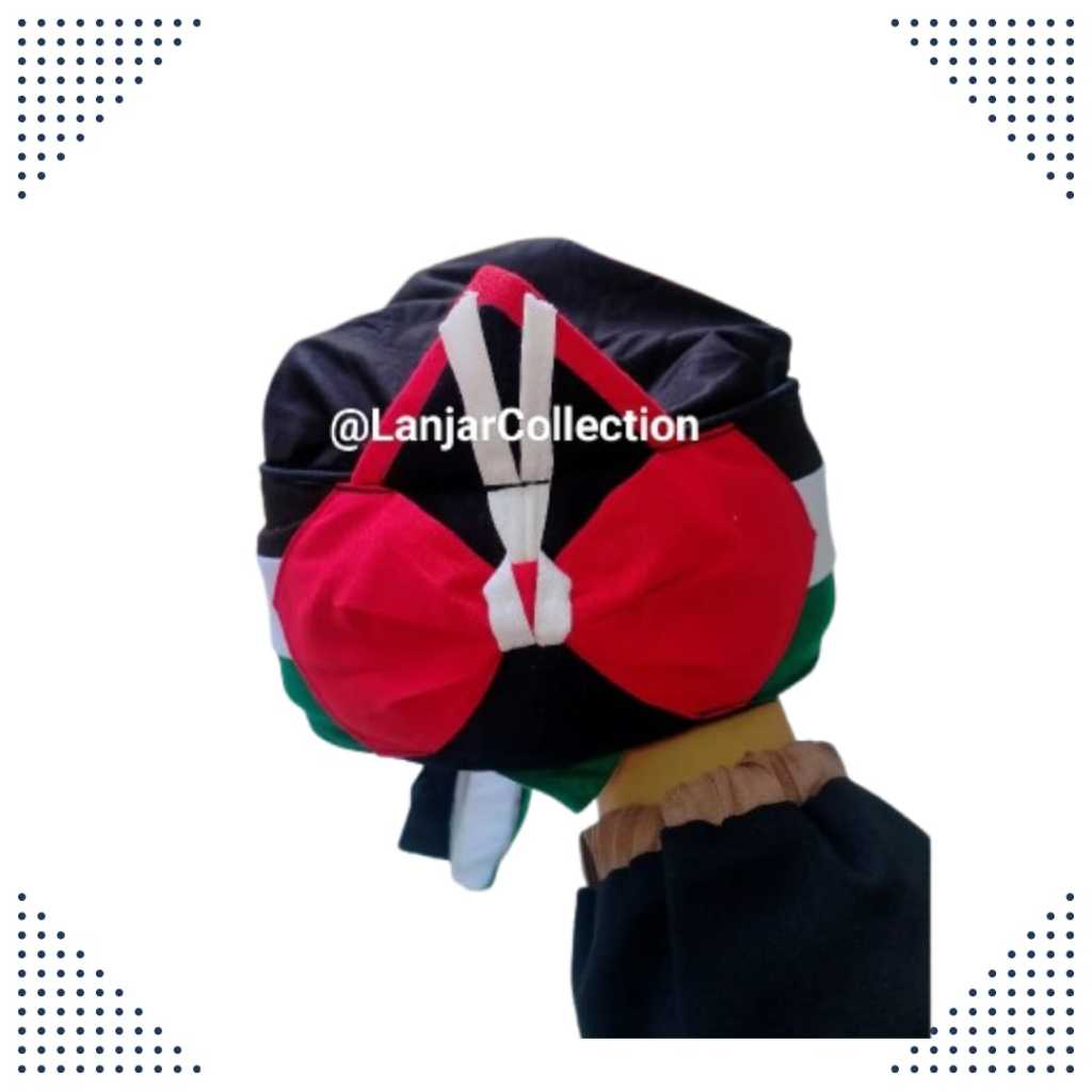 Blangkon Palestina / Ikat kepala Palestina / Blangkon Palestina Murah / Ikat Kepala Palestina Murah