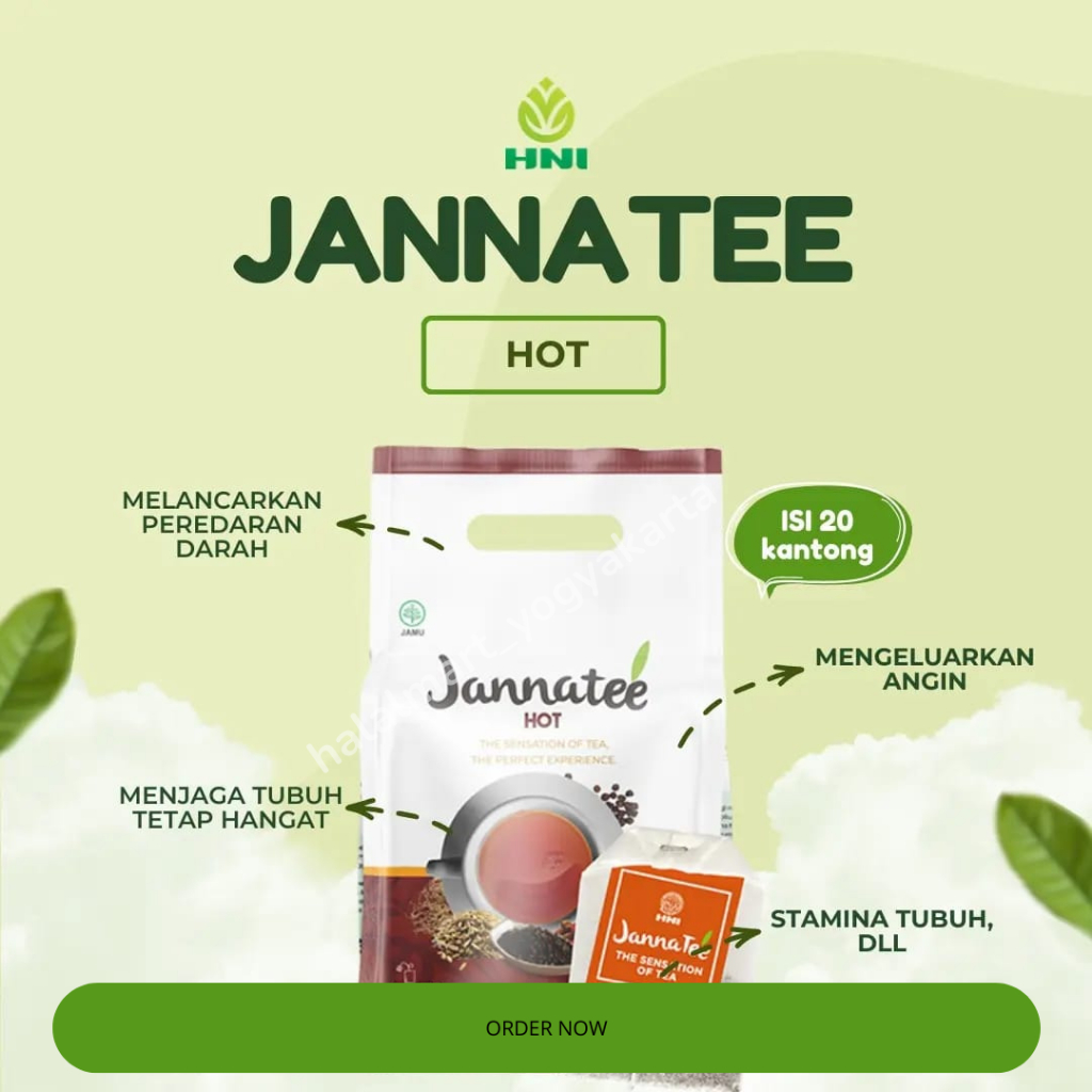 

MENGATASI MASALAH MUAL & MUNTAH- TEH JANNATEE HOT
