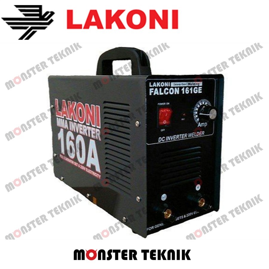 Mesin Las Lakoni Falcon 161 GE Welding Machiner DC Inverter Welder 160