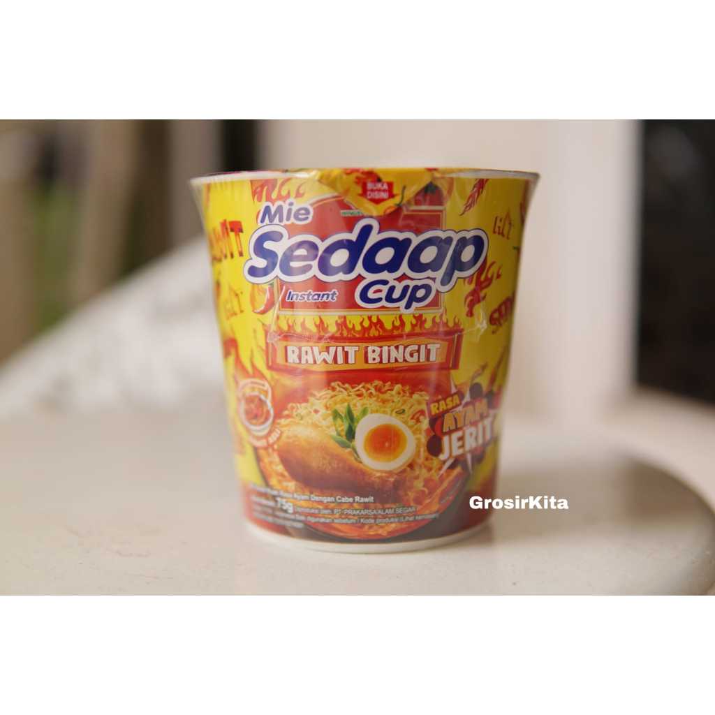 

MIE SEDAAP CUP AYAM RAWIT BINGIT 75gr