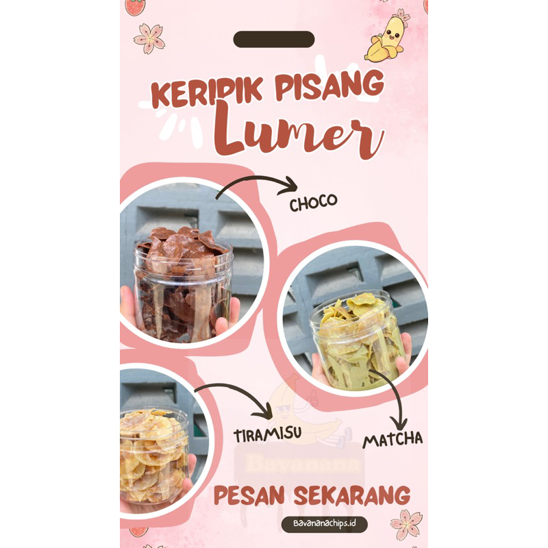 

Keripik Pisang Lumer /cemilan manis 100 gram