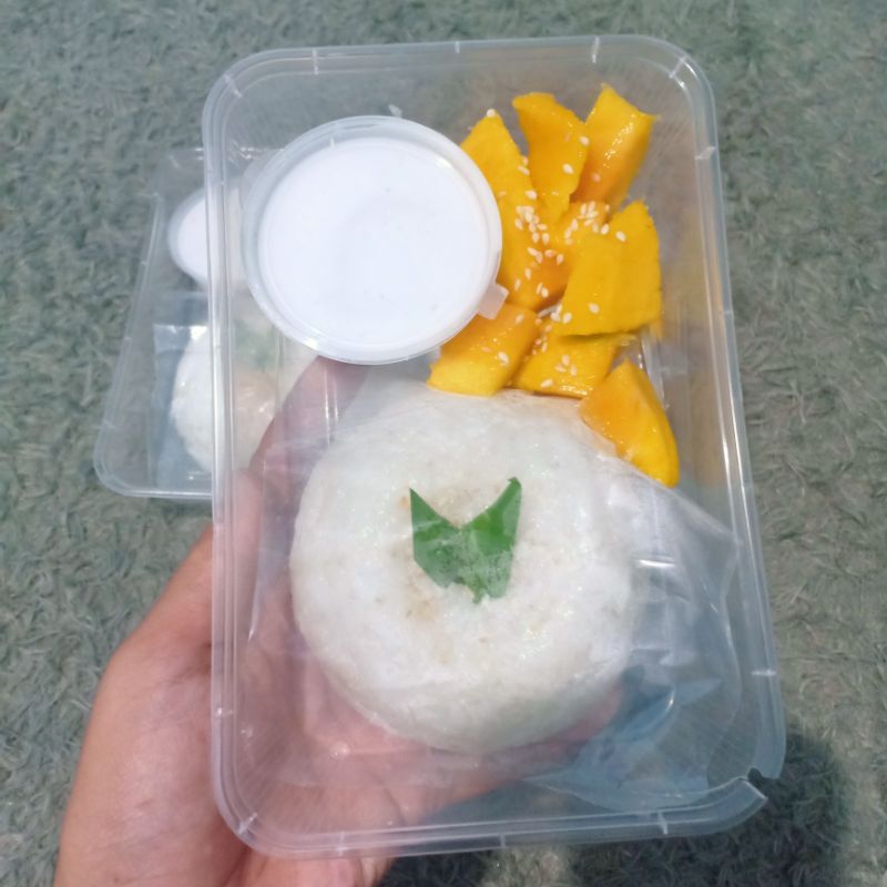 

manggo sticky rice kemasan thinwall 500ml