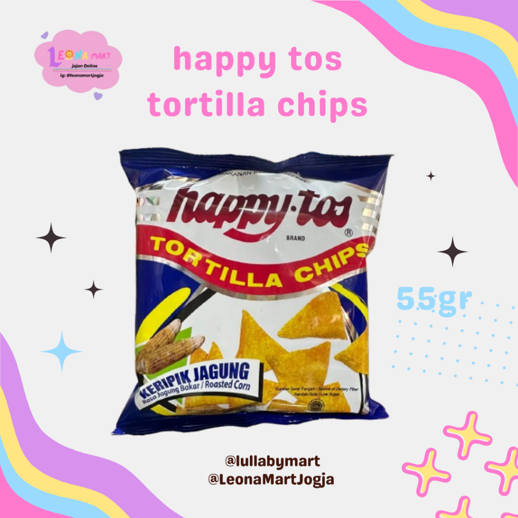 

Happy tos tortilla chips 55g