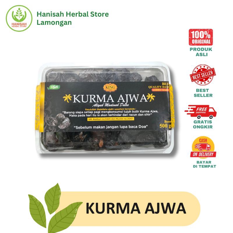 

Kurma Ajwa Premium 500 gram