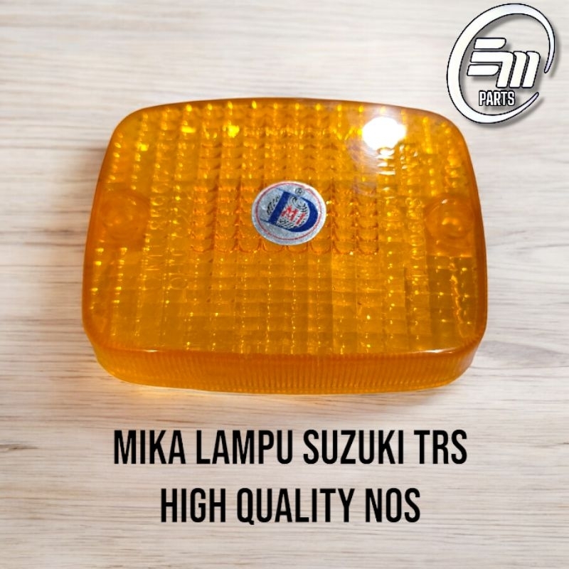 MIKA KACA LAMPU SEIN SEN RETENG RITING RETING SUZUKI TRS HIGH QUALITY NOS