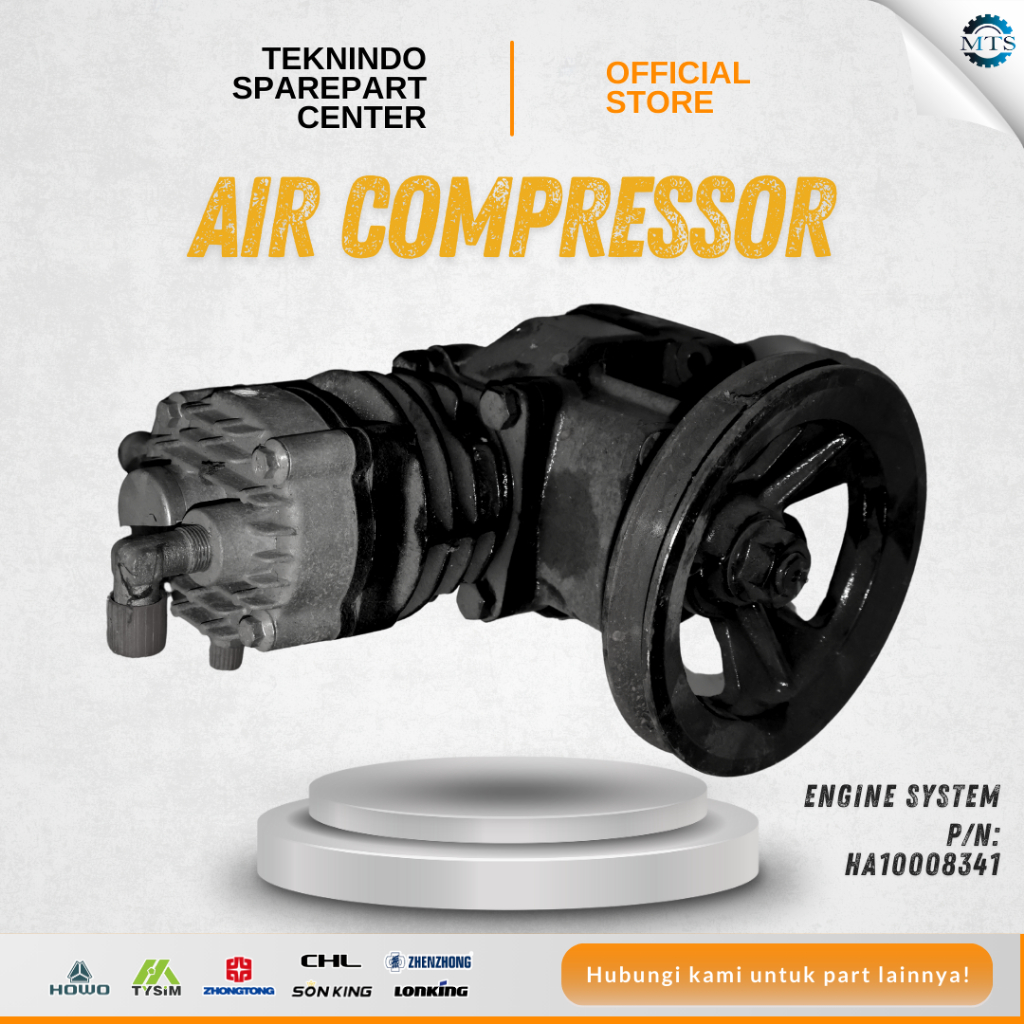 AIR COMPRESSOR (SK80/100) / SK80-A01 | HA10008341 | Type Model: SONKING-SK100 | Spec: Engine System