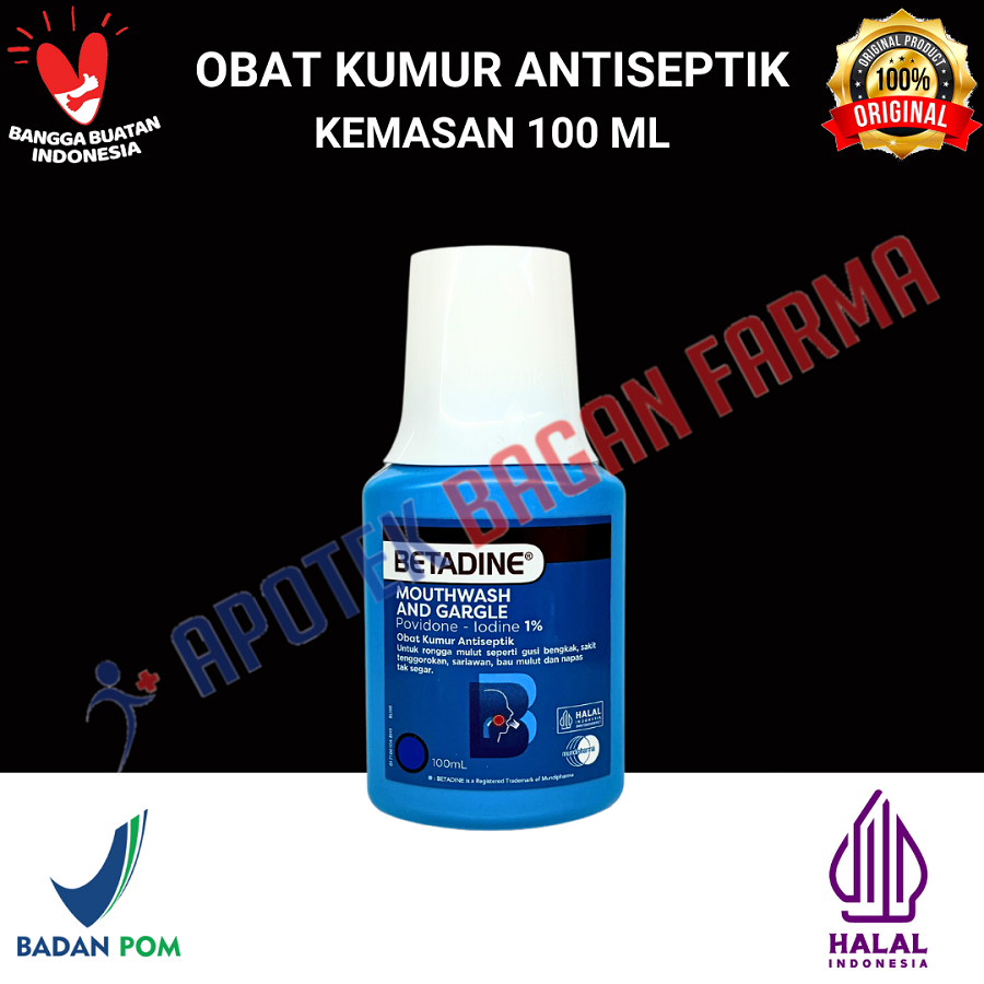 BETADINE GARGLE / BETADINE KUMUR