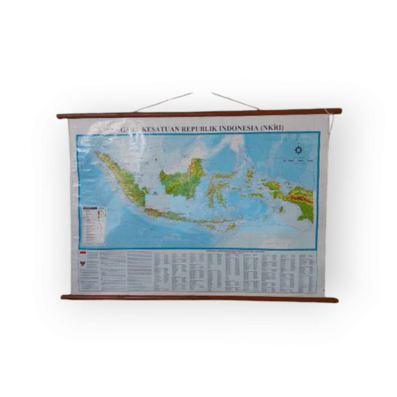 

Peta Indonesia NKRI ukuran 109x79cm