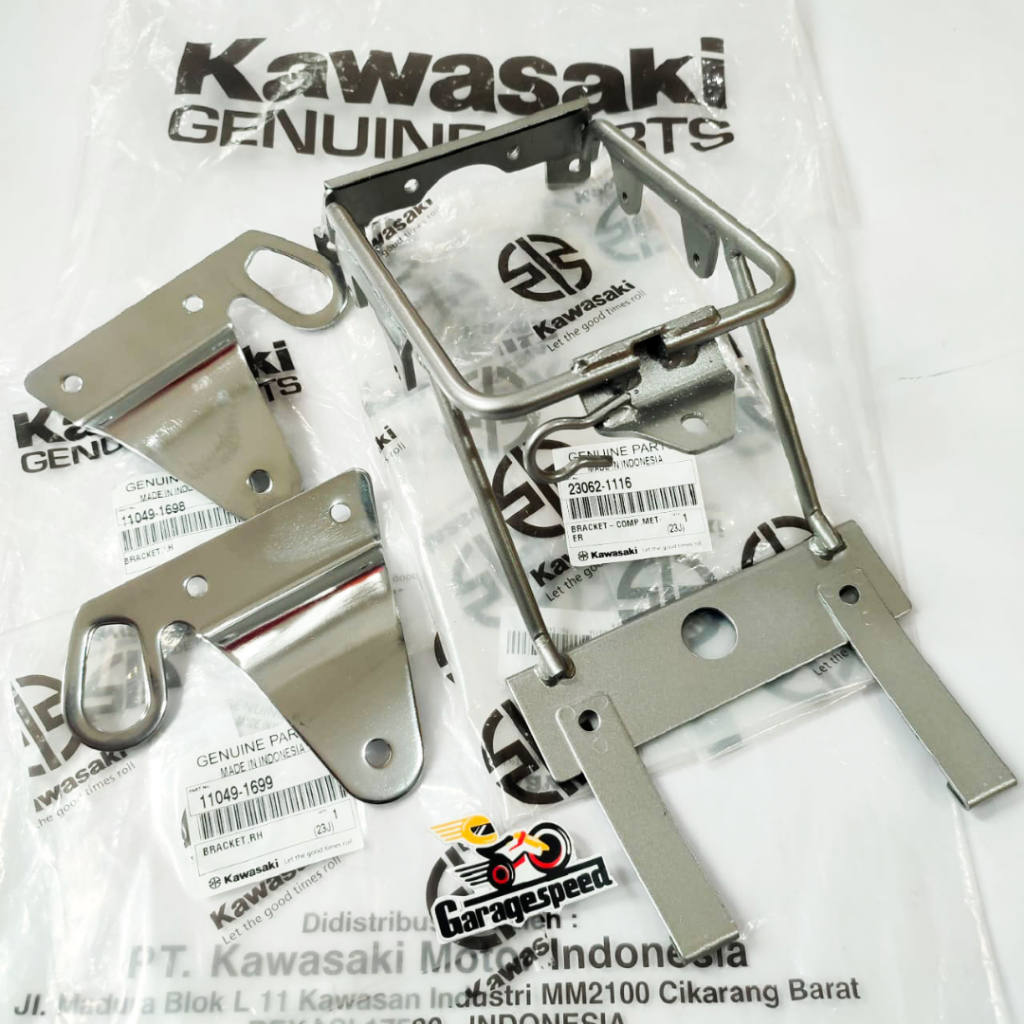 BREKET LAMPU NINJA SS DAN KUPINGAN LAMPU NINJA SS ORIGINAL KAWASAKI