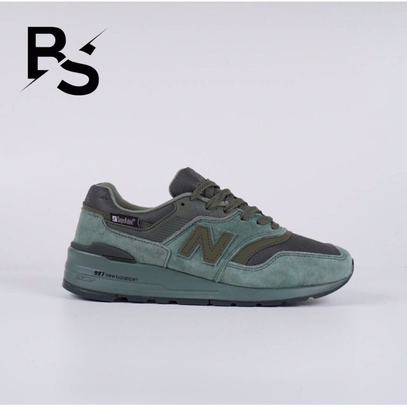 Sepatu sneakers nb balance 997 M997NAL green seper fabric