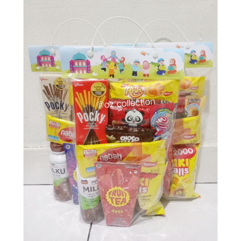 

Bingkisan snack ulang tahun//snack ulah