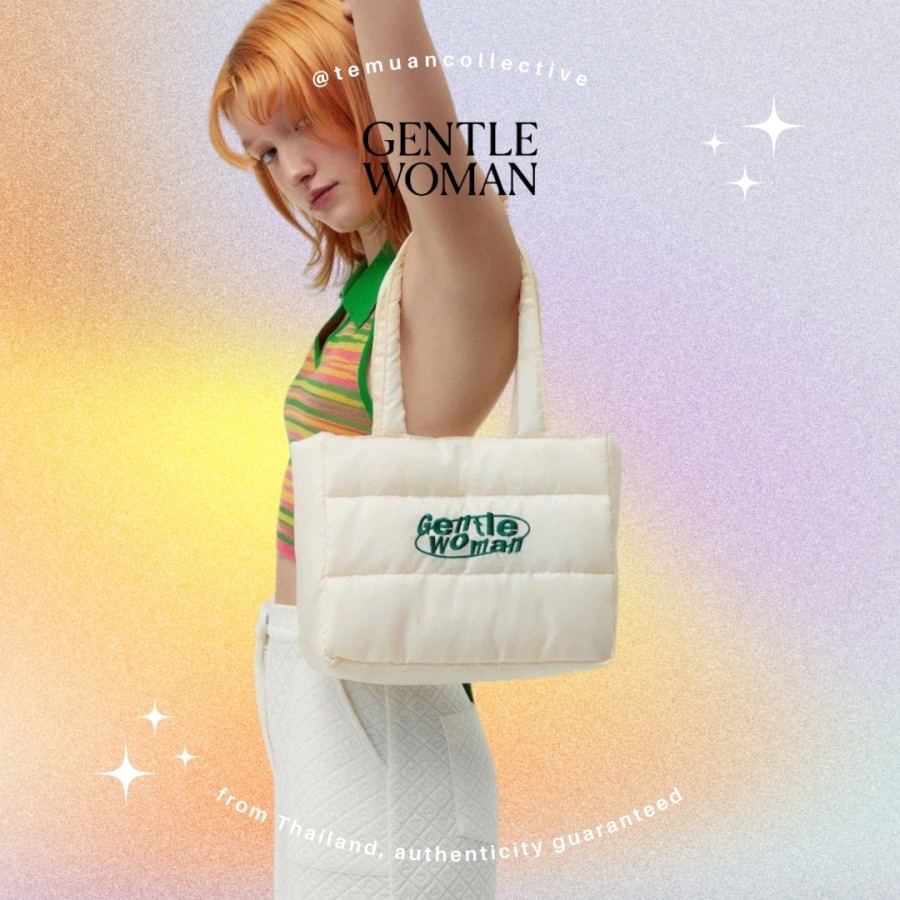 GENTLE WOMAN Cyberspace Puffer Micro Bag - Authentic / Original GentleWoman Thailand Rectangular Tot