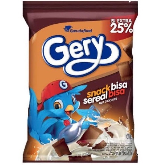 

GERY SNACK SEREAL 80G + 20G BESAR