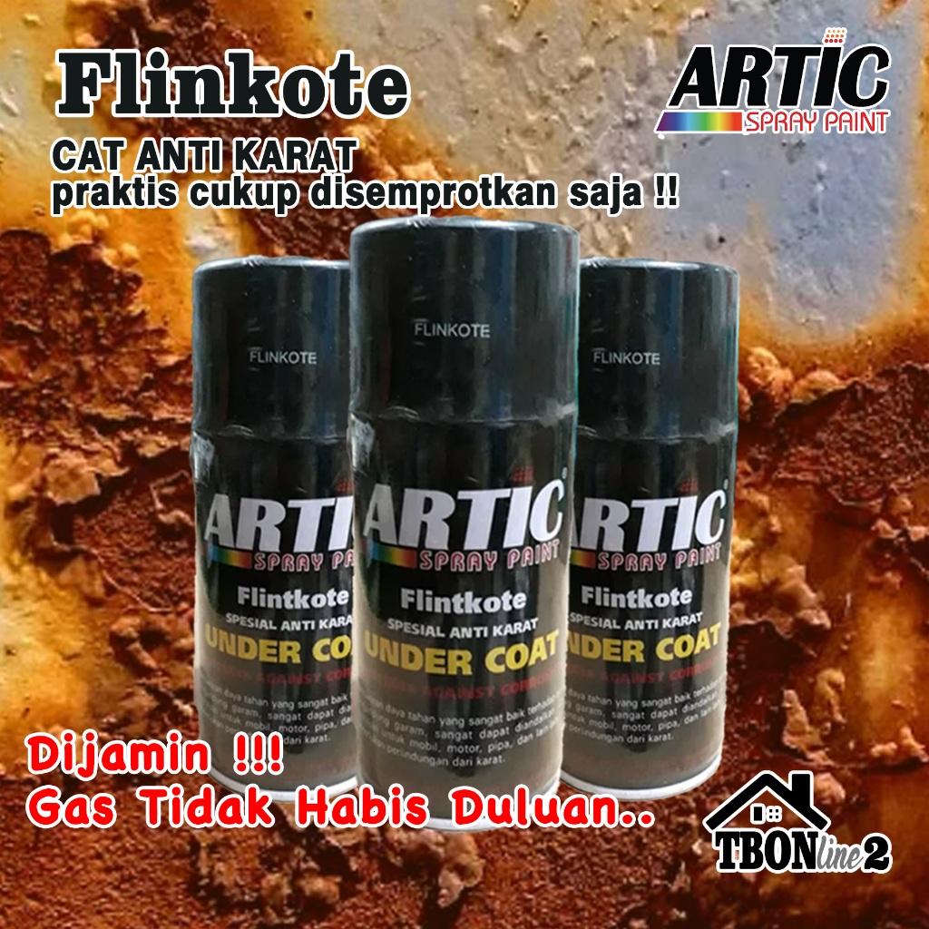 FLINKOTE CAT SEMPROT ARTIC PYLOX RJ LONDON DITON UNDER COATS CAT DASAR