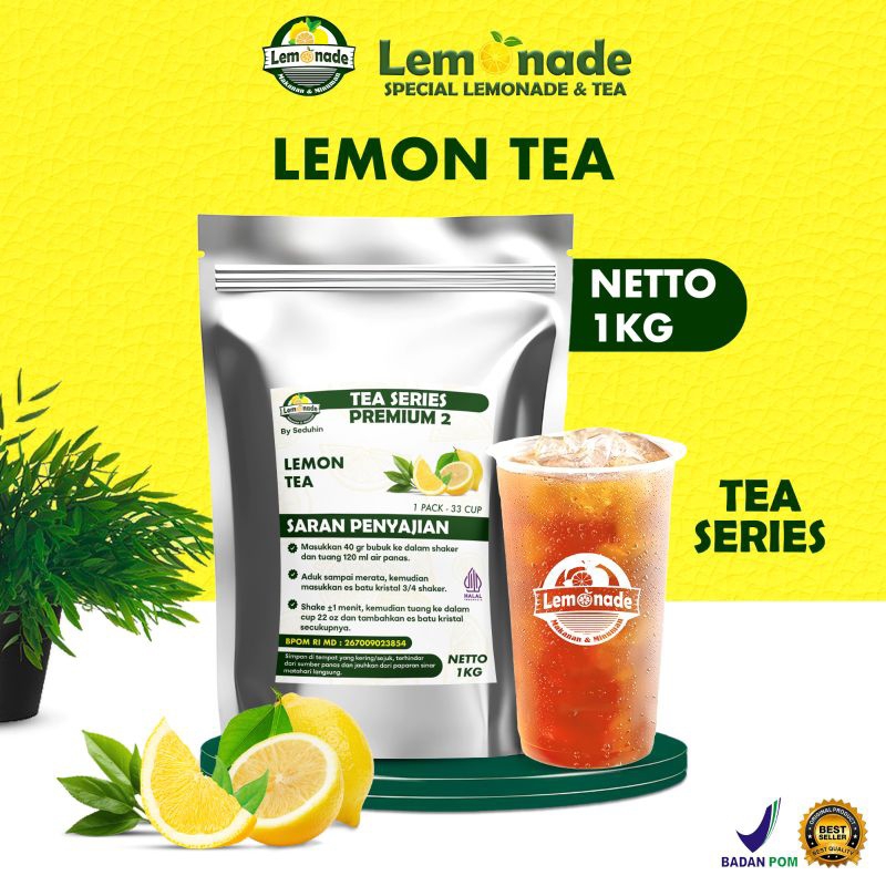 

Minuman Lemon tea 1KG / Minuman bubuk instan Premium