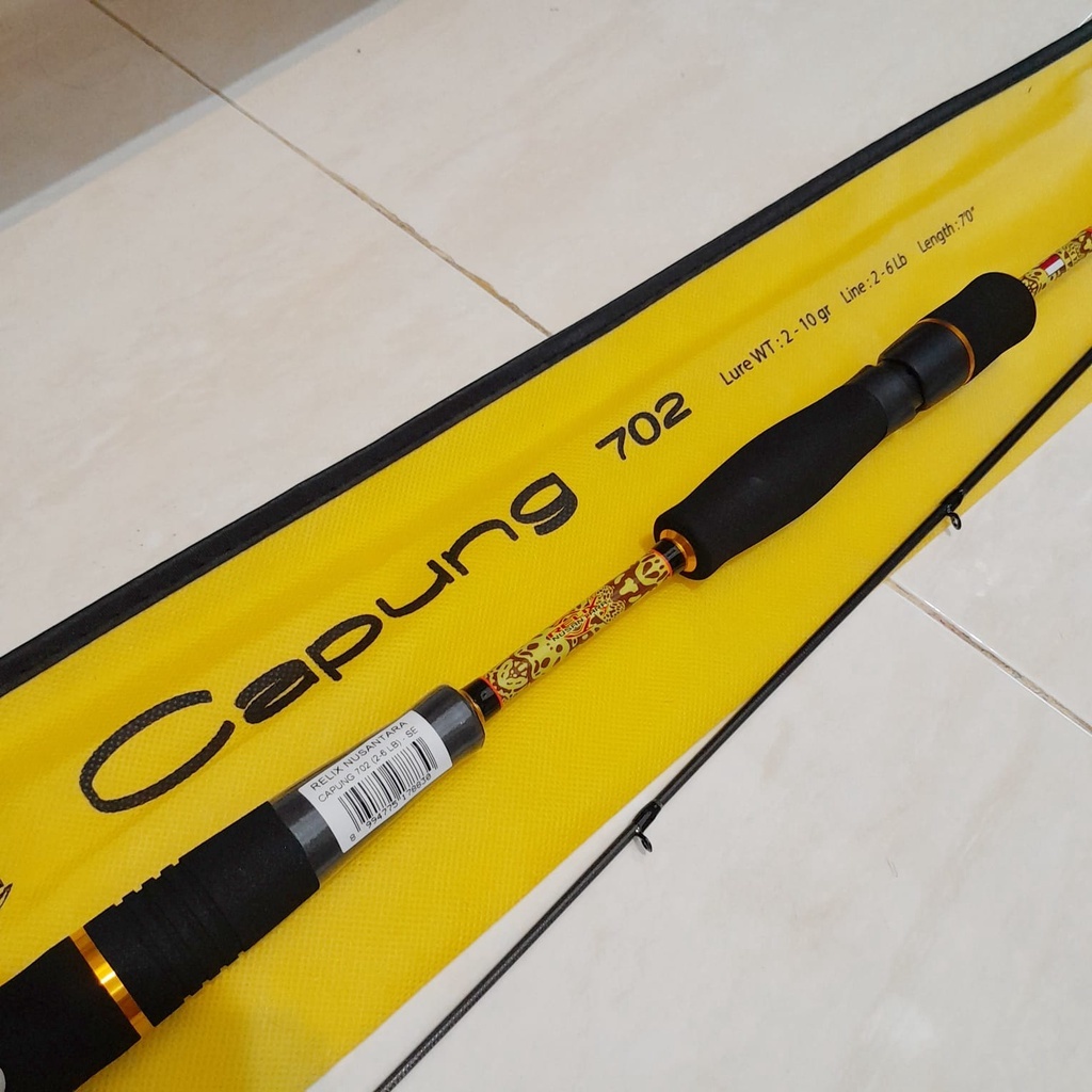 Rod Joran CAPUNG 702UL 2-6lb - Joran Pancing  Relix Nusantara Capung 702 UL