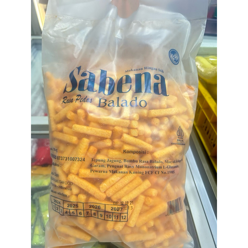 

Sabena stick Rasa Balado dan keju