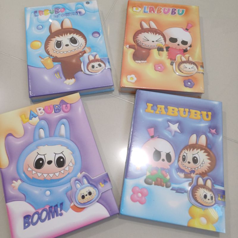 

Buku diary penutup magnet ISI FULL MOTIF 509 LABUBU