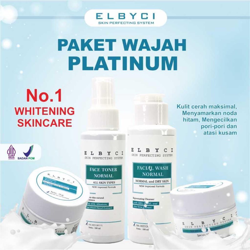 PAKET PLATINUM ELBYCI SKINCARE