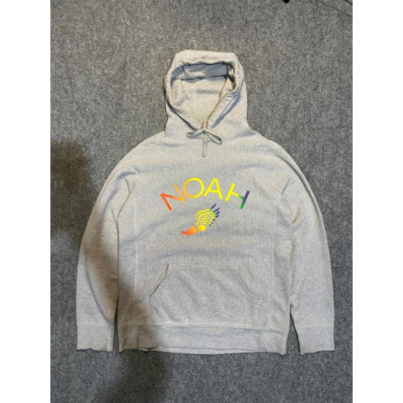 Noah NY winged foot grey Hoodie