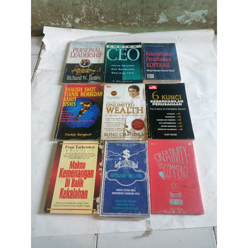 PERSONAL LEADERSHIP, LOGIKA CEO, REKONSTRUKSI PEMAHAMAN KOPERASI, ANALISIS SWOT, UNLIMITED WEALTH, 6