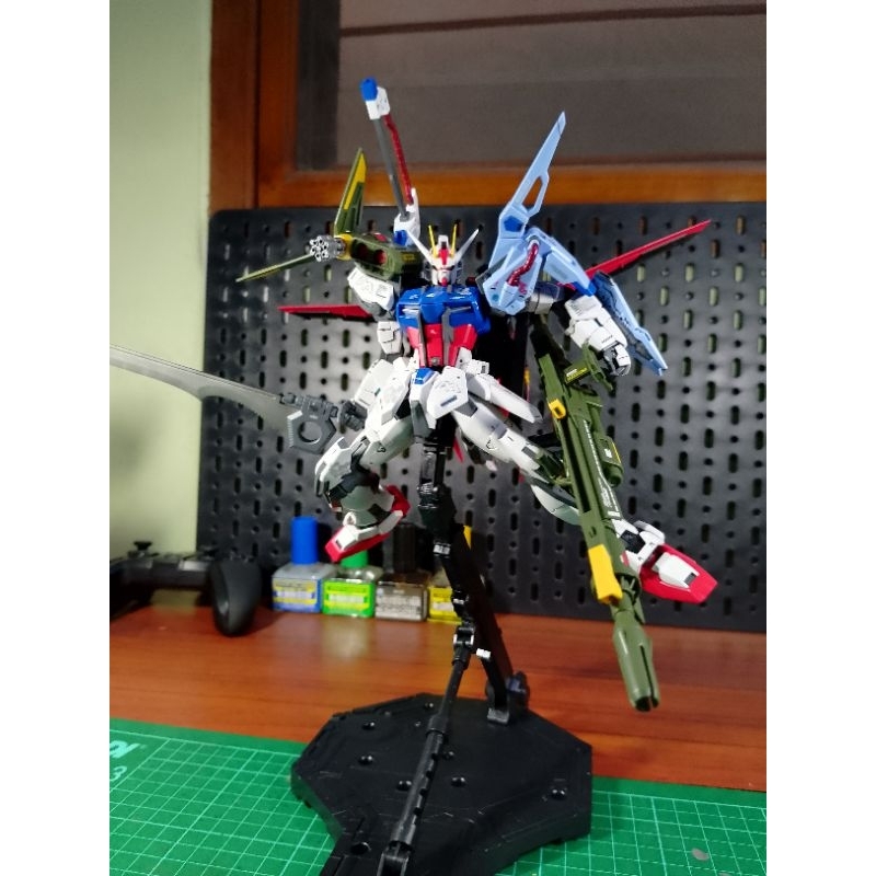 MG 1/100 Perfect Strike Gundam Grand Slam Equipped Gundam Base Limited Painted Build