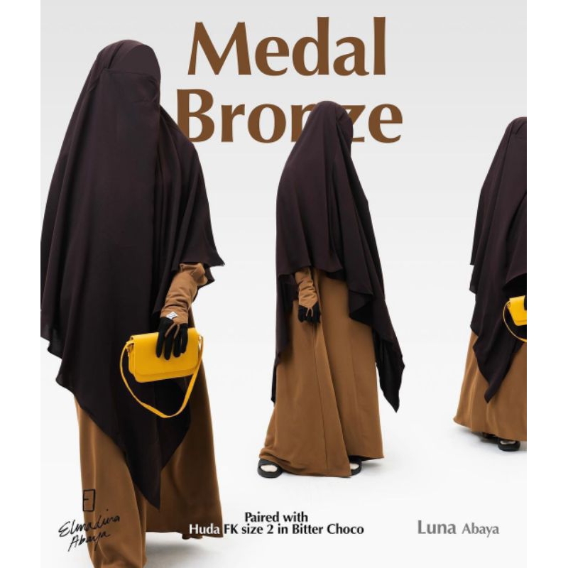 Abaya Luna Elmadina medal bronze