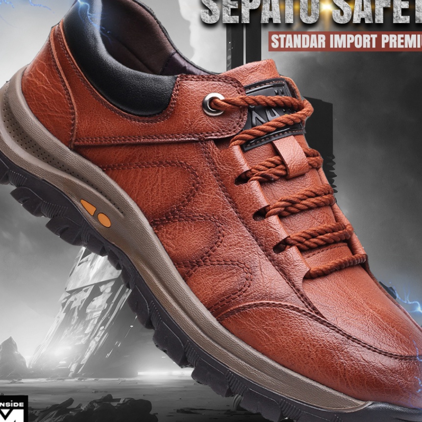 KF7 MENSIDE  Sepatu Hiking Pria Import Premium Sergio K11