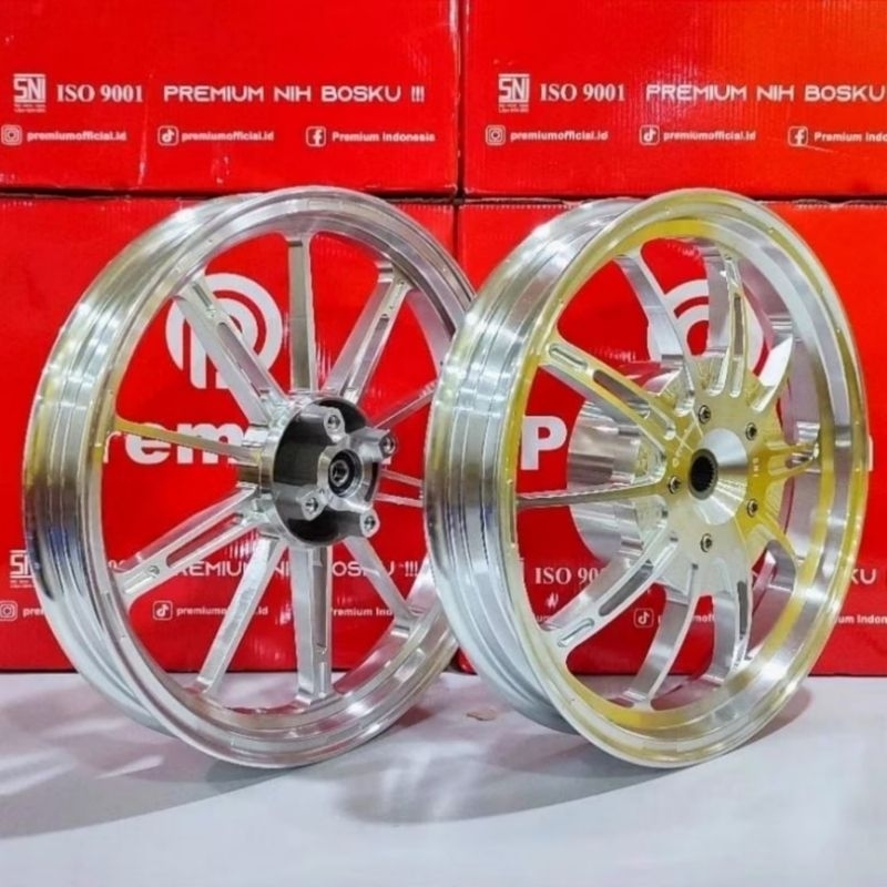 Velg Racing Vd Premium P10 Mio m3 Mio Z Fino 125 Xeon X Ride 125 Gear Fazzio 185-14 & 215-14