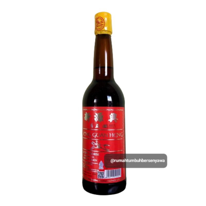 

Seng Guan Heng | Minyak Wijen Seng Guan Heng | Minyak Wijen Cap Kuda Pacu | Minyak Wijen Sesame Oil | 620 ml