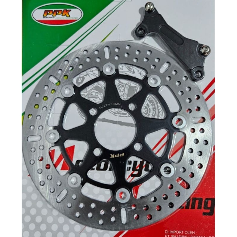 Disc Piringan Cakram 260mm Variasi Beat Vario 125 150 Scoopy Genio Plus Breket