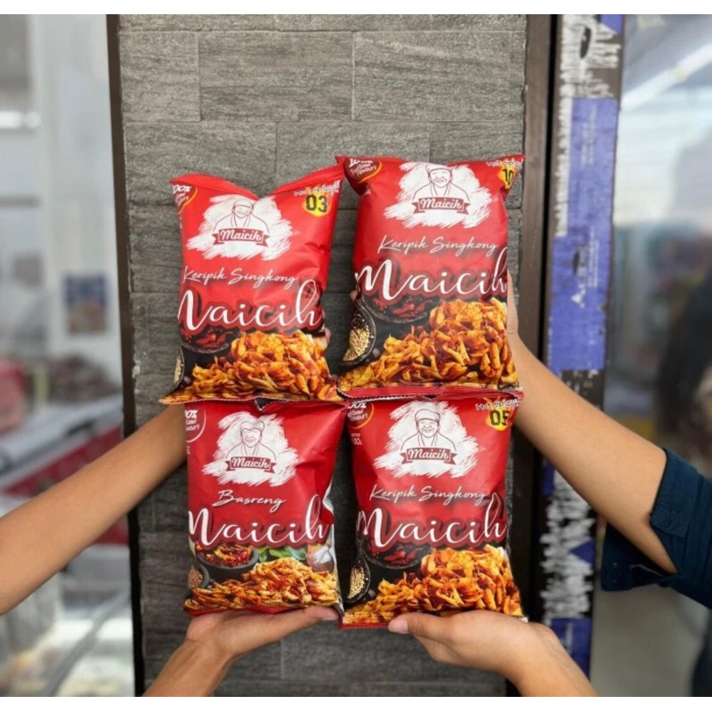 

Maicih - Keripik Singkong Basreng Pedas Snack