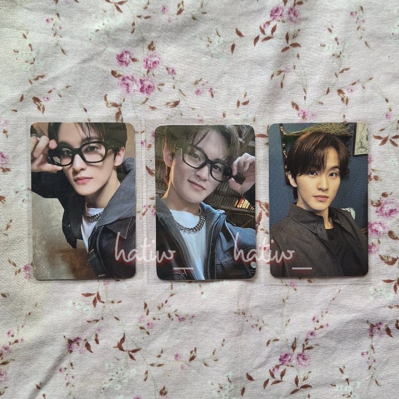 READY STOCK photocard pc mark pob kakao smini, mark poster ver walk nct 127, mark lucky draw everlin