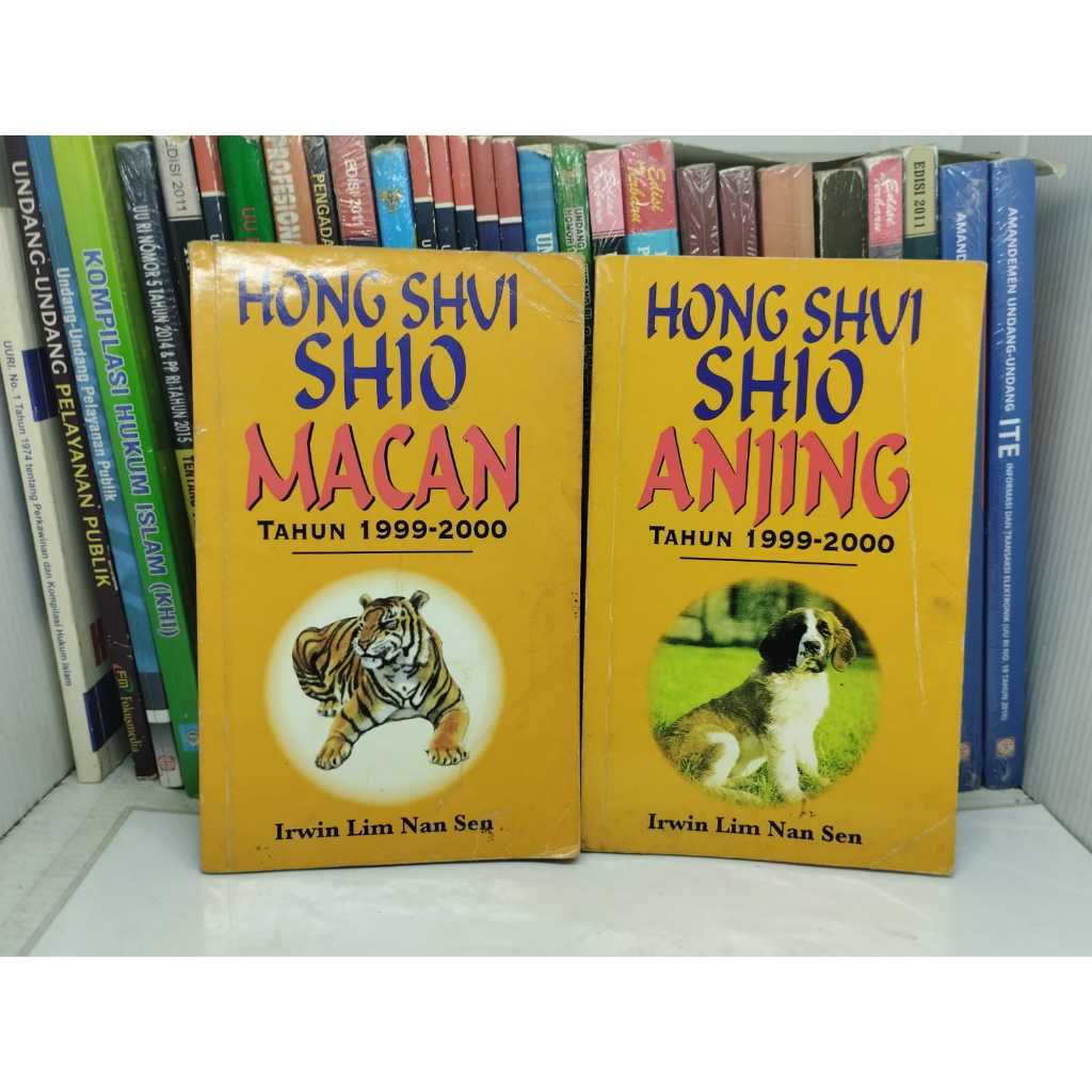 HONG SHUI SHIO ANJING TAHUN 1999 - 2000 DAN SHIO MACAN TAHUN 1999 - 2000 DAN LIKA LIKU MANUSIA MACAN