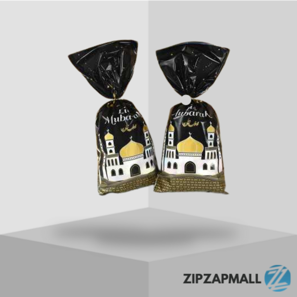 

Kantong Plastik Bingkisan Kado Eid Mubarak Gift/Plastik Desain Ekslusif Hari Raya Kuat Anti Jebol Aman