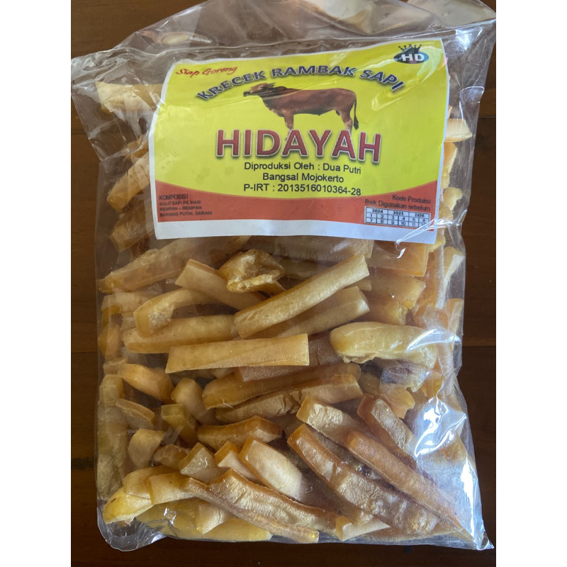 

kerupuk kulit sapi stik