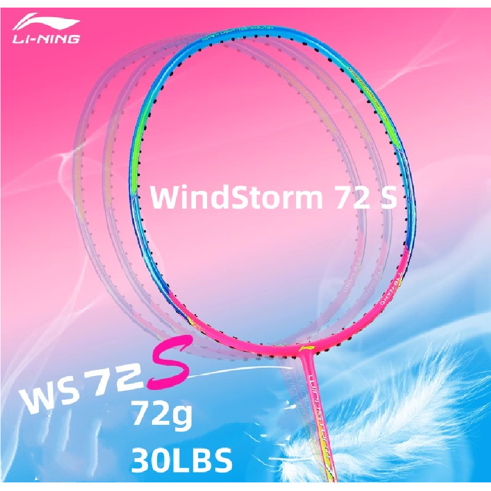 Raket Badminton Lining Windstorm 72 S